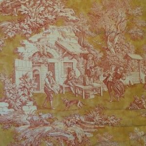 Vintage Kravet Toile Fabric